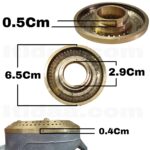 Regular Gas Stove Burner Cap Pack Of 1 Small Size - Image 3