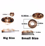 Regular Gas Stove Burner Cap Set Small Size And Big Size 2 Pieces In Pack - Image 3