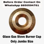 Glass Top Gas Stove Burner Cap Pack Of 1 Jumbo Size - Image 2
