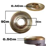 Glass Top Gas Stove Burner Cap Pack Of 1 Jumbo Size - Image 3